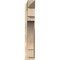 Ekena Millwork Merced Rough Sawn Arts and Crafts Outlooker, Douglas Fir, 6"W x 26"D x 34"H OUT06X26X34MRC03RDF - alternate 3